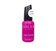 Edlen Top no wipe no UV-filters топ едлен без липкого шару та УФ-фільтра 17 мл з пензликом