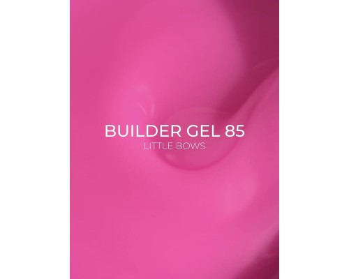 Edlen Builder gel №85 Little bows Гель для нарощування ніжно-рожевий 15 мл