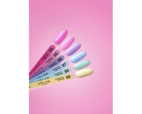 Edlen Builder gel №85 Little bows Гель для нарощування ніжно-рожевий 15 мл