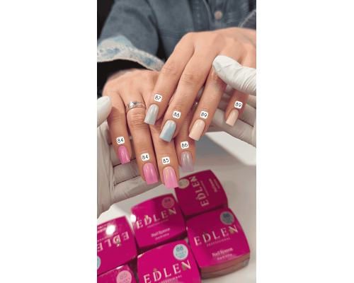 Edlen Builder gel №89 Little bows Гель для нарощування лимонний 15 мл
